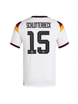 Muži Futbalové oblečenie Nemecko Nico Schlotterbeck #15 MS 2026 Krátky Rukáv - Domáci
